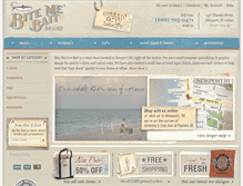 Tablet Screenshot of bitemelivebait.com